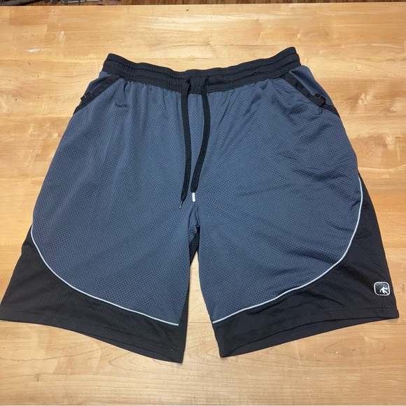 AND1 Men's Blue and Black Athletic Shorts - Picture 1 of 7